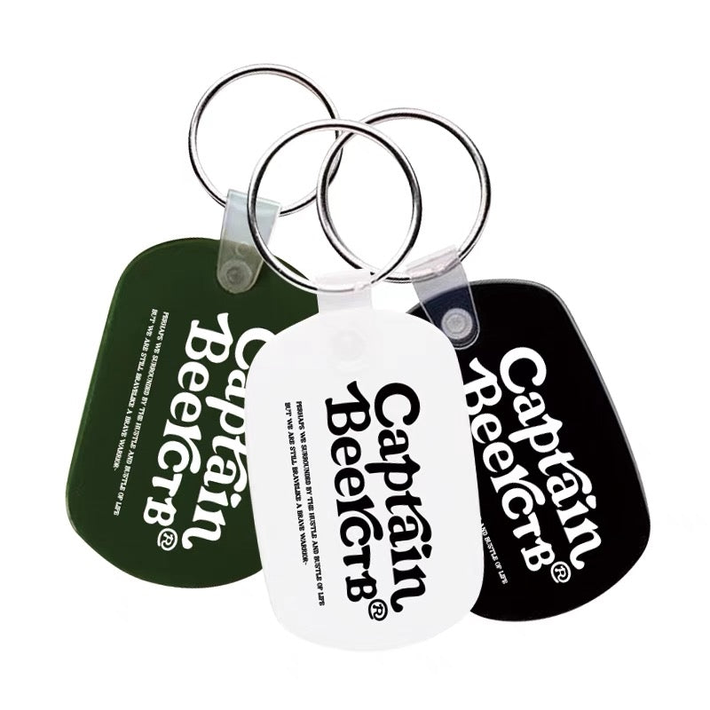 Custom Soft PVC Rubber Printed Keychain For Business Giveaway Gifts