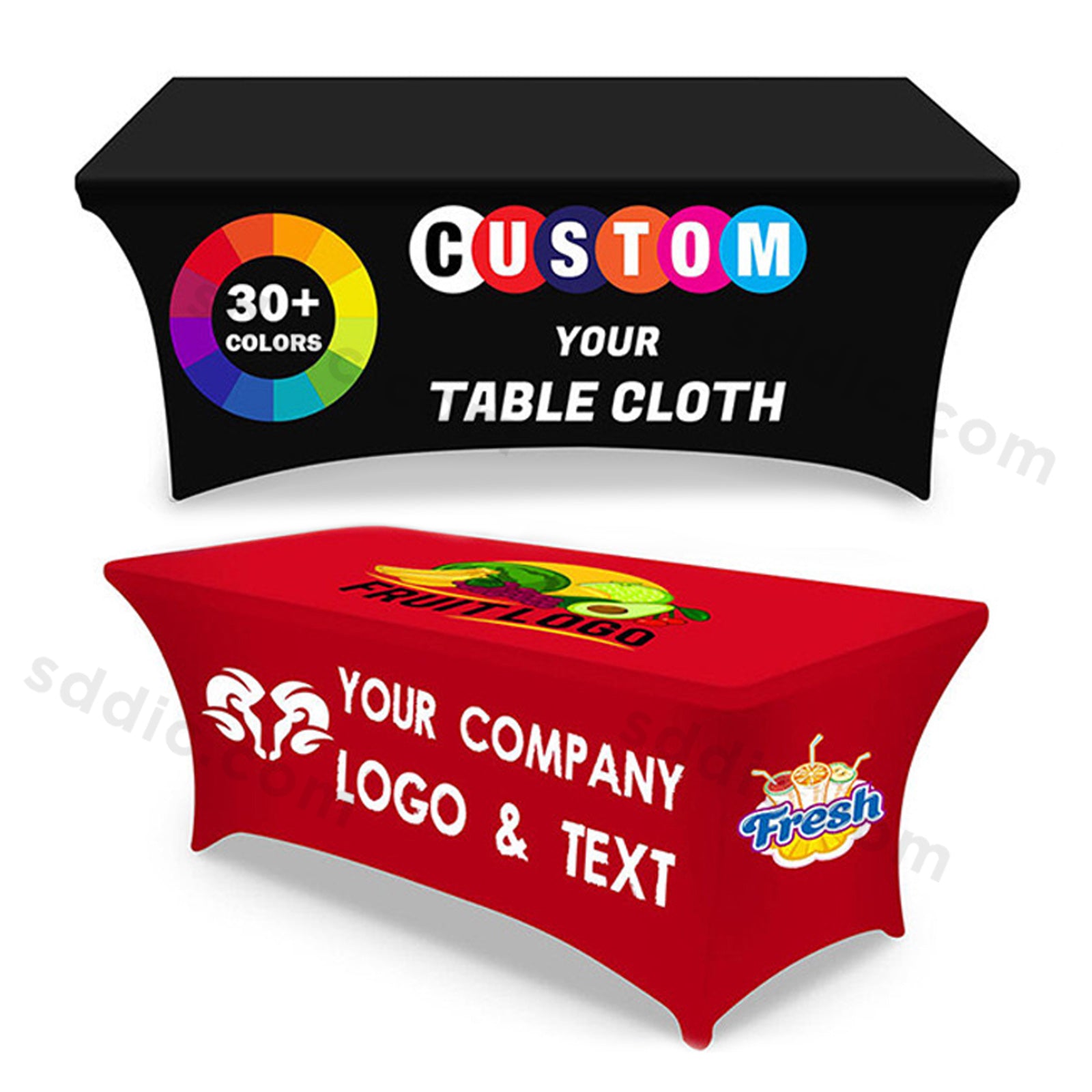 Custom Stretch Spandex Table Cover