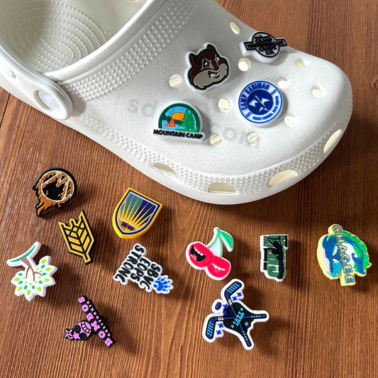 Custom Promotional Soft PVC Rubber Clog Shoe Charms with Your Logo